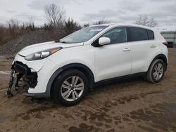 KIA Vehiculos salvage en venta: 2017 KIA Sportage LX