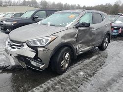 Salvage cars for sale at Exeter, RI auction: 2017 Hyundai Santa FE Sport