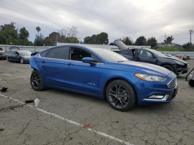 2018 Ford Fusion SE Hybrid