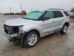 Ford Explorer salvage cars for sale: 2017 Ford Explorer XLT