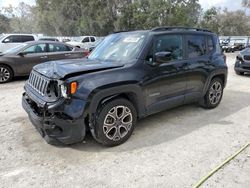 SUV salvage a la venta en subasta: 2018 Jeep Renegade Latitude