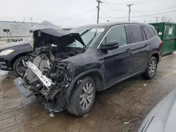 Salvage cars for sale at Chicago Heights, IL auction: 2019 Honda Pilot EXL