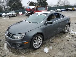 Volkswagen salvage cars for sale: 2012 Volkswagen EOS Komfort