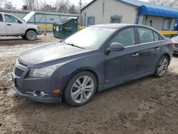 Carros salvage a la venta en subasta: 2011 Chevrolet Cruze LTZ