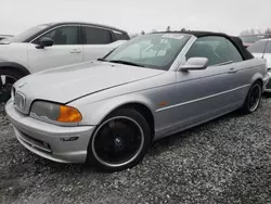 BMW 3 Series Vehiculos salvage en venta: 2002 BMW 325 CI