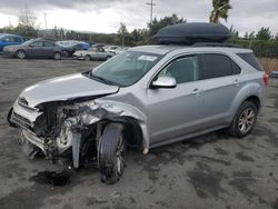 Chevrolet Equinox lt salvage cars for sale: 2017 Chevrolet Equinox LT