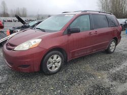 Salvage cars for sale at Arlington, WA auction: 2008 Toyota Sienna CE