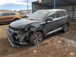 Salvage cars for sale at Colorado Springs, CO auction: 2019 Mitsubishi Outlander SE