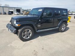 Salvage cars for sale at Harleyville, SC auction: 2021 Jeep Wrangler Unlimited Sahara