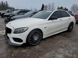 2017 Mercedes-Benz C 300 4matic en venta en Bowmanville, ON