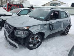 Salvage cars for sale at Central Square, NY auction: 2022 Hyundai Venue SEL