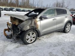 Salvage cars for sale at Leroy, NY auction: 2019 KIA Sportage LX