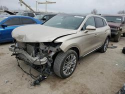 Salvage cars for sale at Kansas City, KS auction: 2017 Lincoln MKX Reserve