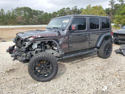 Salvage cars for sale at Houston, TX auction: 2018 Jeep Wrangler Unlimited Rubicon