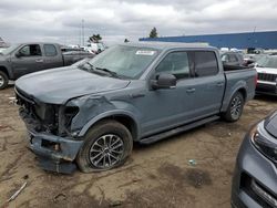 Salvage cars for sale at Woodhaven, MI auction: 2020 Ford F150 Supercrew