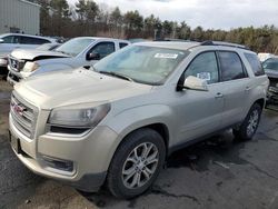 Salvage cars for sale at Exeter, RI auction: 2015 GMC Acadia SLT-1