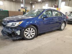 Salvage cars for sale at Blaine, MN auction: 2017 Subaru Legacy 2.5I Premium