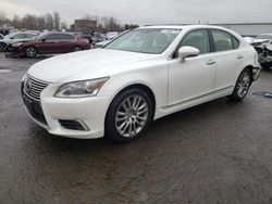 Salvage cars for sale at New Britain, CT auction: 2016 Lexus LS 460