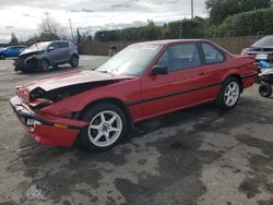 Honda Prelude Vehiculos salvage en venta: 1991 Honda Prelude 2.0SI