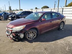 Chevrolet Vehiculos salvage en venta: 2015 Chevrolet Malibu 1LT