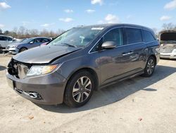 Salvage cars for sale at Florence, MS auction: 2014 Honda Odyssey Touring