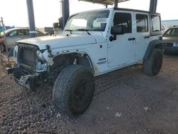 Salvage cars for sale at Phoenix, AZ auction: 2017 Jeep Wrangler Unlimited Sport