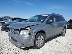 Salvage cars for sale at Taylor, TX auction: 2017 Dodge Journey SE