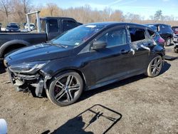 Salvage cars for sale at East Granby, CT auction: 2017 Ford Focus ST