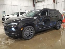 Salvage cars for sale at Franklin, WI auction: 2023 Chevrolet Blazer RS