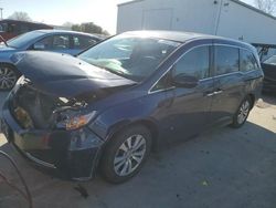 Salvage cars for sale at Sacramento, CA auction: 2014 Honda Odyssey EXL