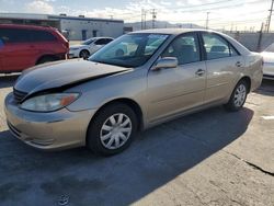 Toyota Camry le salvage cars for sale: 2004 Toyota Camry LE