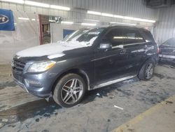 Salvage cars for sale from Copart Fort Wayne, IN: 2013 Mercedes-Benz ML 350 4matic