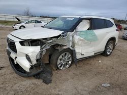 Salvage cars for sale at Houston, TX auction: 2021 Toyota Highlander Limited