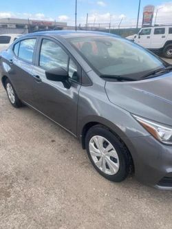 Salvage cars for sale at Anthony, TX auction: 2021 Nissan Versa S