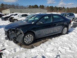 Salvage cars for sale at Exeter, RI auction: 2013 Toyota Camry L