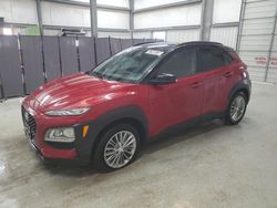 Salvage cars for sale at New Braunfels, TX auction: 2020 Hyundai Kona SEL