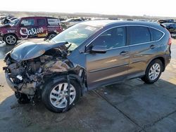 Salvage cars for sale at Grand Prairie, TX auction: 2016 Honda CR-V EXL