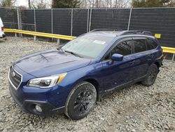 Salvage cars for sale at Waldorf, MD auction: 2017 Subaru Outback 2.5I Premium