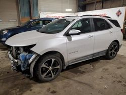 Salvage cars for sale at Eldridge, IA auction: 2022 Chevrolet Equinox LT