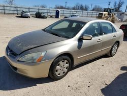 Salvage cars for sale at Oklahoma City, OK auction: 2004 Honda Accord LX