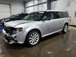 Salvage cars for sale at Ham Lake, MN auction: 2013 Ford Flex SEL