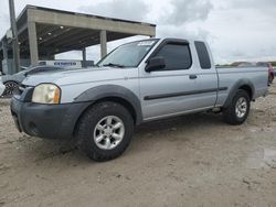 Salvage trucks for sale at West Palm Beach, FL auction: 2002 Nissan Frontier King Cab XE