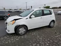 Chevrolet salvage cars for sale: 2011 Chevrolet Aveo LT