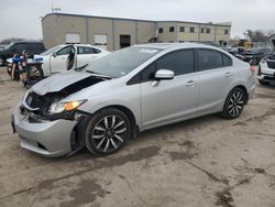 Salvage cars for sale at Wilmer, TX auction: 2014 Honda Civic EXL