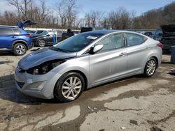 Salvage cars for sale at Ellwood City, PA auction: 2015 Hyundai Elantra SE