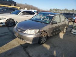 Salvage cars for sale at Windsor, NJ auction: 2005 Honda Civic LX