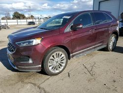 Salvage Cars with No Bids Yet For Sale at auction: 2020 Ford Edge Titanium