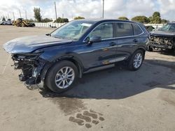 Salvage cars for sale at Miami, FL auction: 2024 Honda CR-V EX