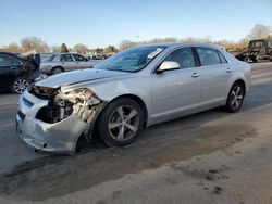 Chevrolet salvage cars for sale: 2012 Chevrolet Malibu 1LT