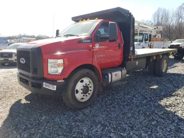 2019 Ford F750 Super Duty Dump Flatbed Truck